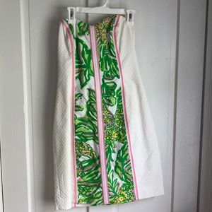Lily Pulitzer Strapless Dress